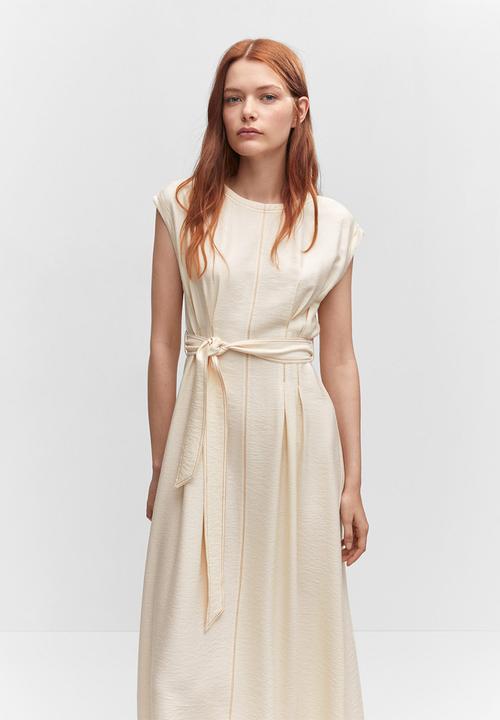 MANGO - Dress anuk-h - natural