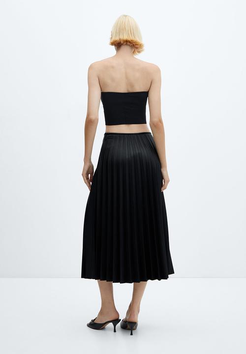 MANGO - Skirt long - black
