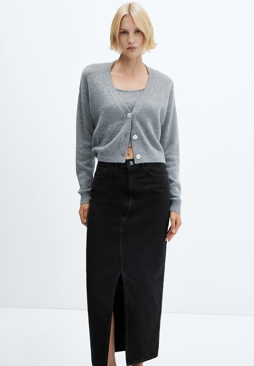 MANGO - Skirt matilda - open-grey