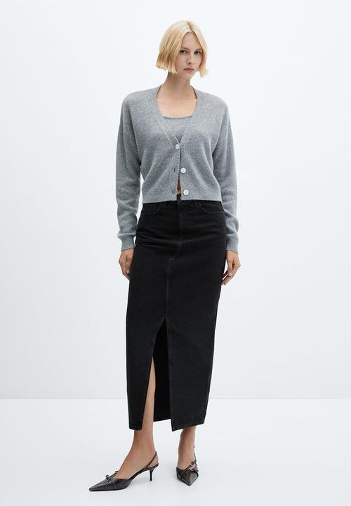 MANGO - Skirt matilda - open-grey
