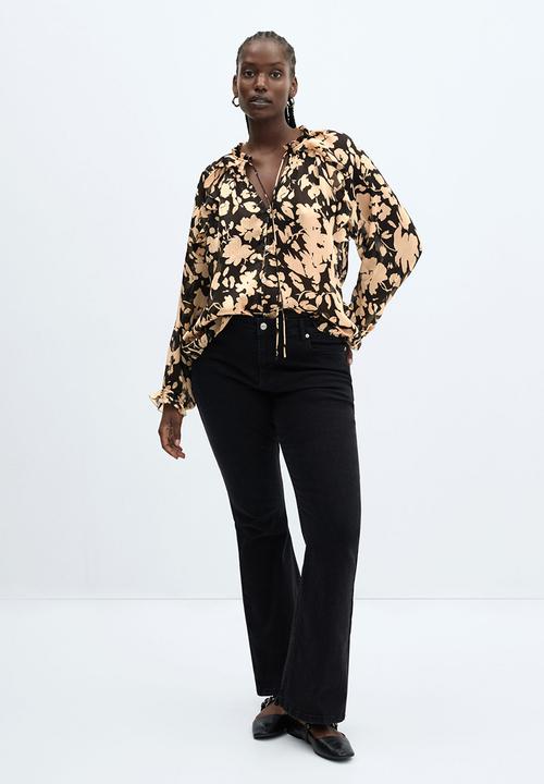 MANGO - Plus blouse cordoba - light beige