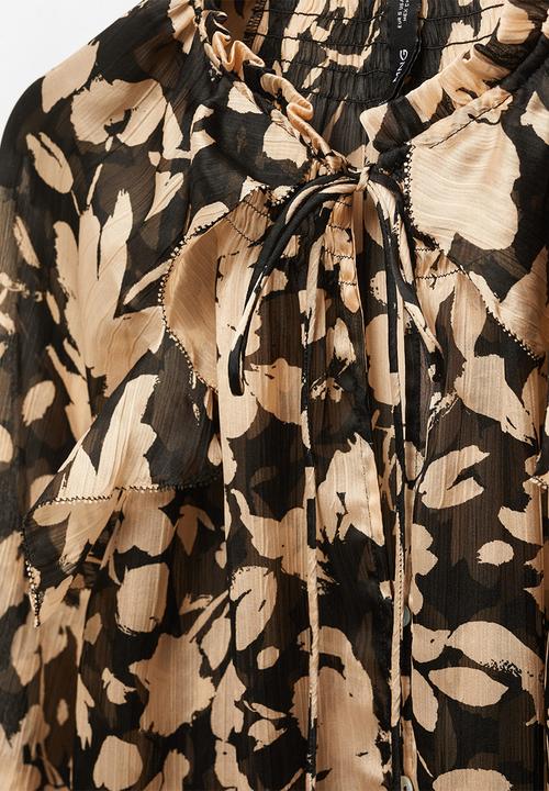 MANGO - Plus blouse cordoba - light beige