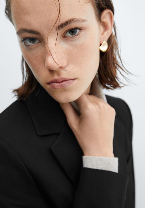 MANGO - Blazer boreal - black