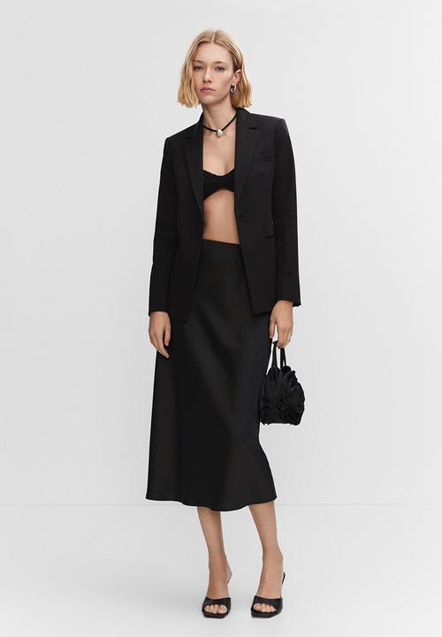 MANGO - Blazer boreal - black