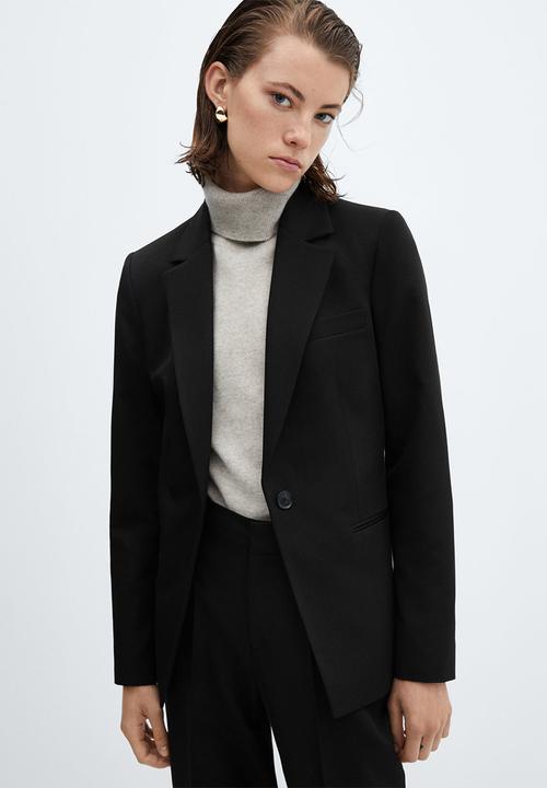 MANGO - Blazer boreal - black