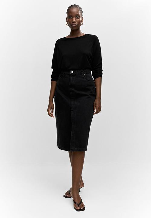 MANGO - Plus sweater lucca - black