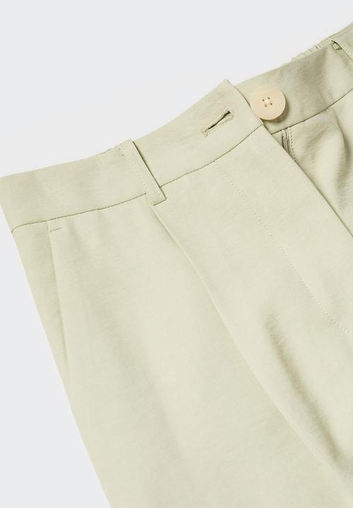MANGO - Plus trousers bruno - light/ pastel green