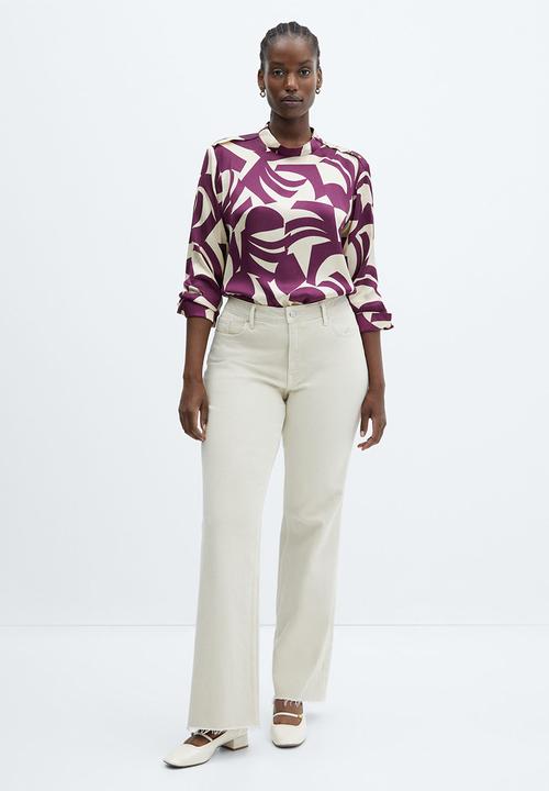 MANGO - Plus blouse murcia - dark red