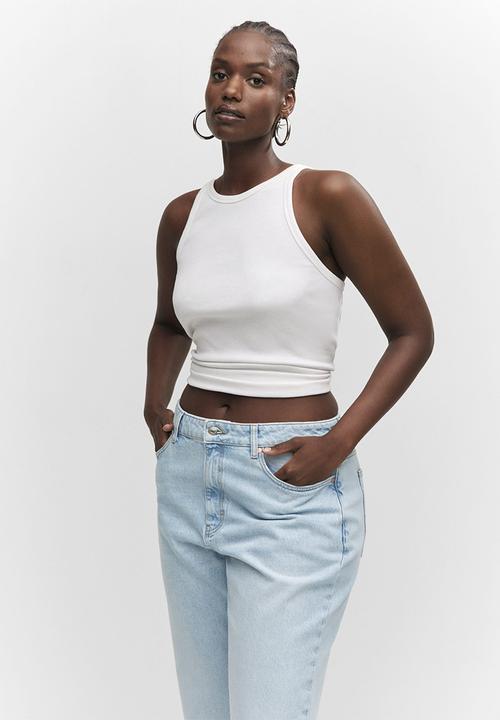 MANGO - Plus jeans irene - open blue