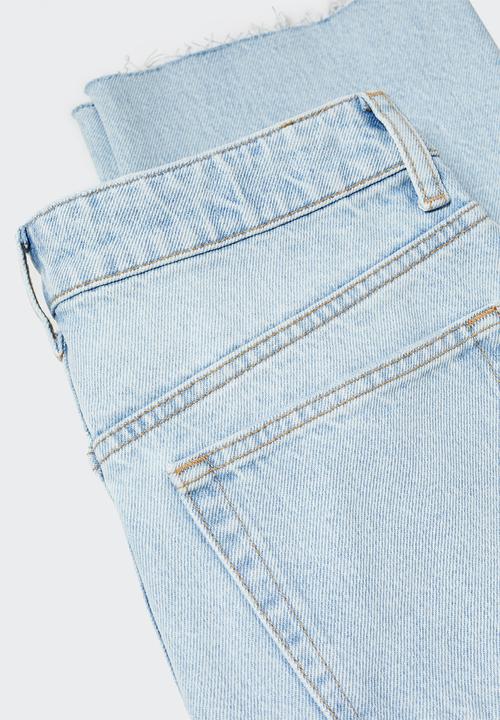 MANGO - Plus jeans irene - open blue