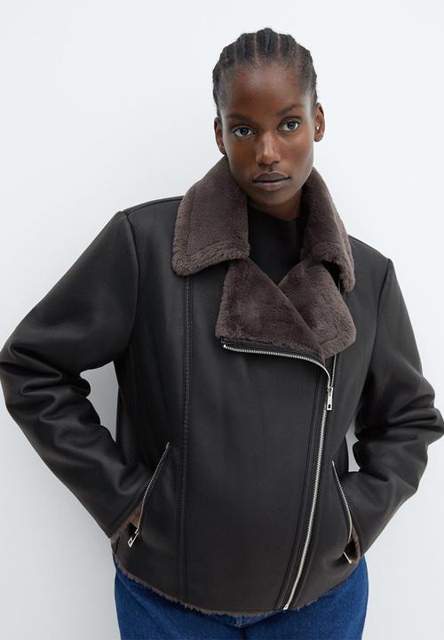 MANGO - Plus jacket cadi - black1