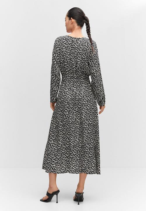 MANGO - Dress kim - black