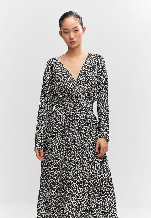 MANGO - Dress kim - black