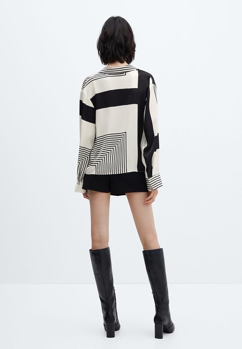 MANGO - Shirt lana - light beige