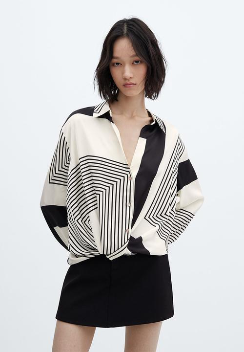 MANGO - Shirt lana - light beige