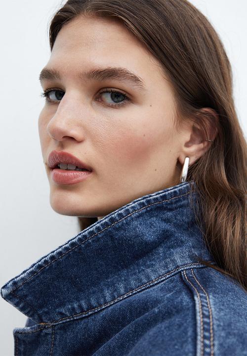 MANGO - Jacket susan - open blue