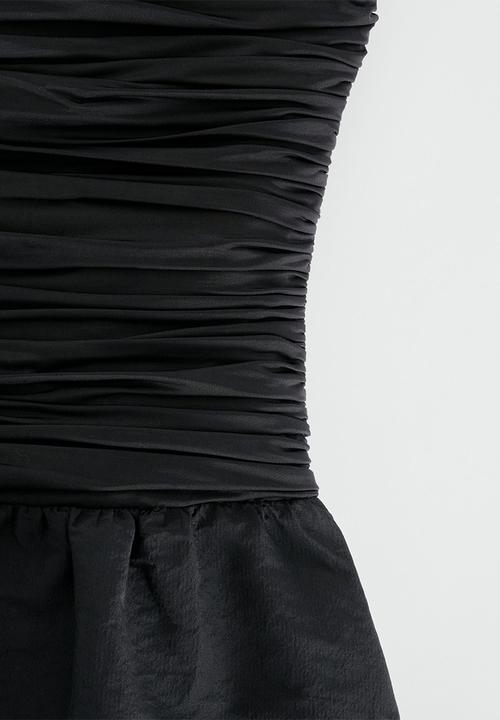 MANGO - Dress bubble - black