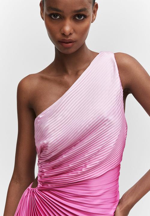 MANGO - Dress claudi - bright pink