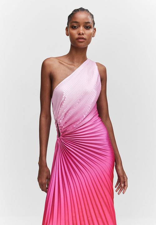 MANGO - Dress claudi - bright pink