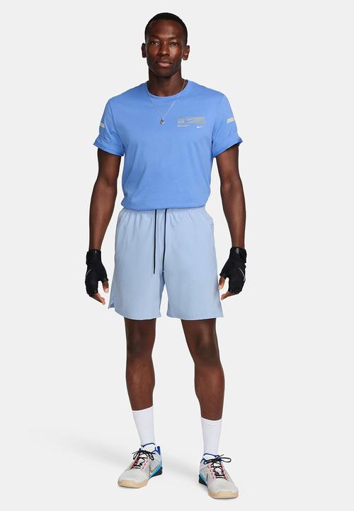 Nike - Nk df tee flash hbr - blue