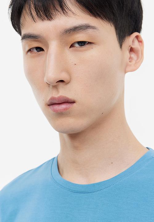 H&M - Coolmax® slim fit T-shirt - blue