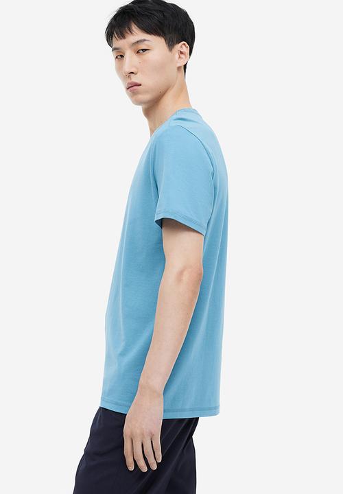 H&M - Coolmax® slim fit T-shirt - blue