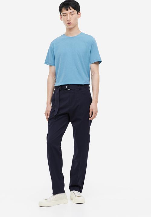 H&M - Coolmax® slim fit T-shirt - blue