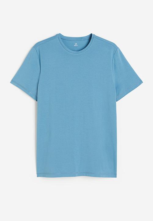 H&M - Coolmax® slim fit T-shirt - blue