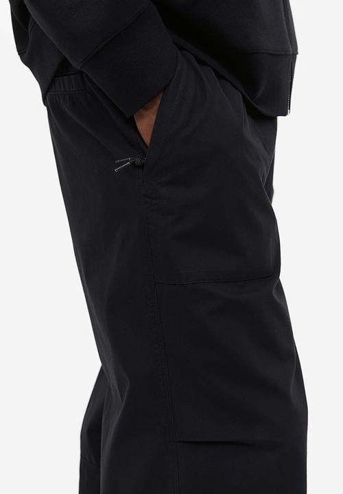 H&M - Loose fit cotton joggers - black