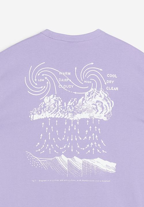 H&M - Coolmax® relaxed fit T-shirt - purple 