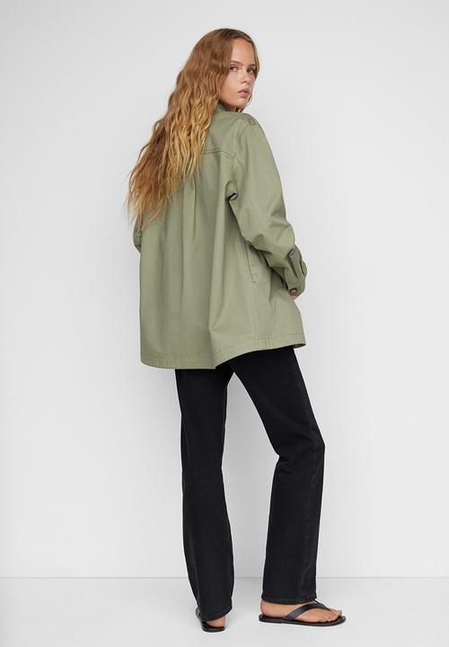 MANGO - Overshirt safari - beige/khaki