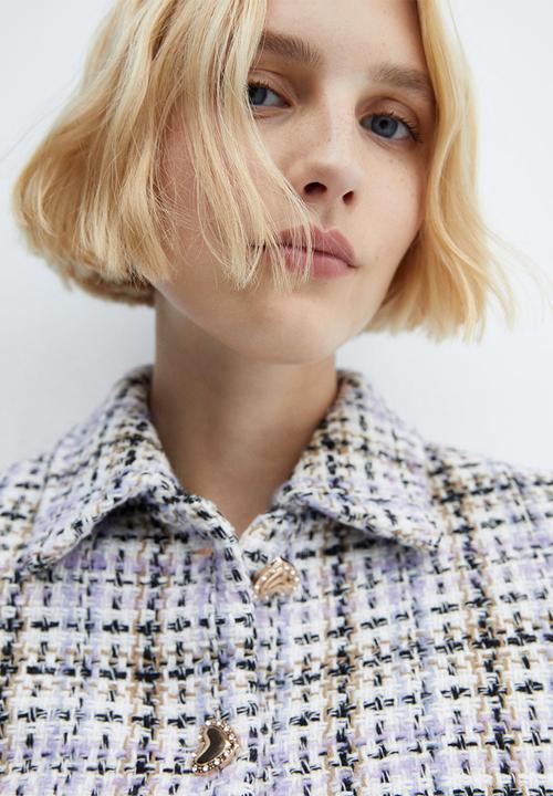 MANGO - Jacket helen - light/pastel purple