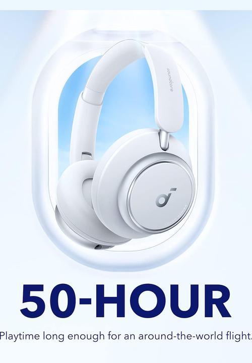 soundcore - Space Q45 Headphones- White