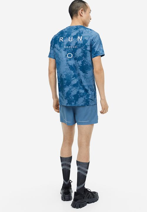 H&M - Drymove™ running top - blue patterned