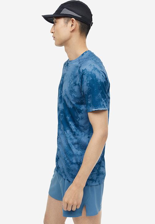 H&M - Drymove™ running top - blue patterned