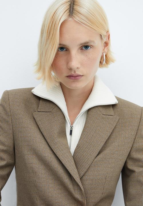 MANGO - Blazer charlota - brown