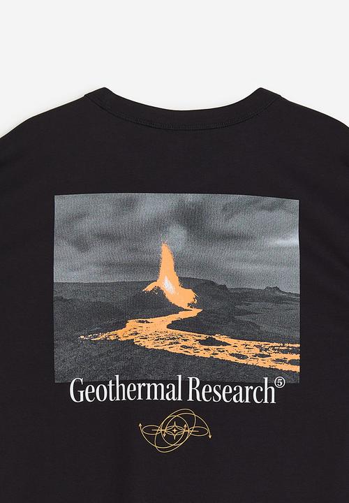 H&M - Coolmax® relaxed fit T-shirt - black geothermal research