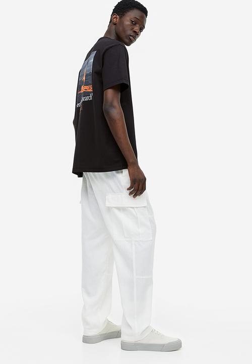 H&M - Coolmax® relaxed fit T-shirt - black geothermal research