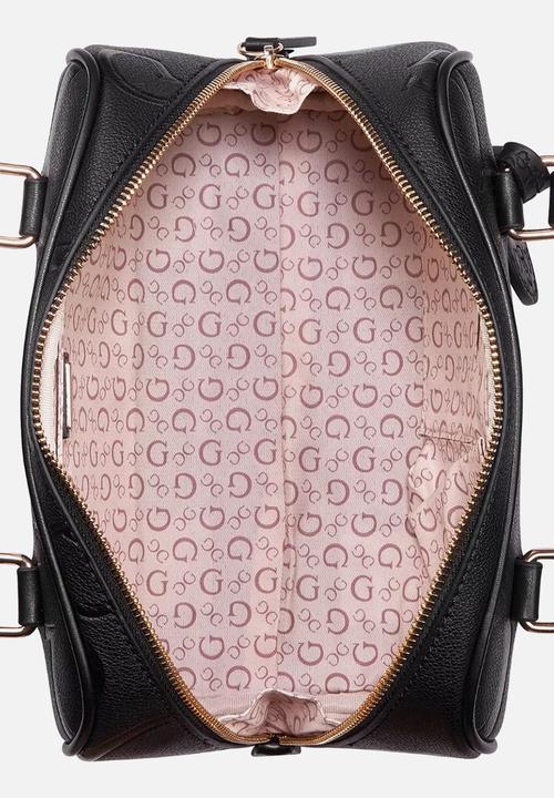 GUESS - Ahb amarillo small satchel - black