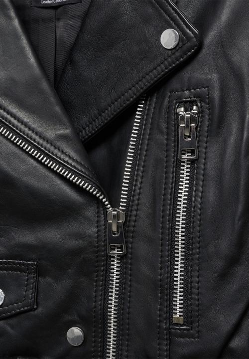 MANGO - Jacket minnie - black