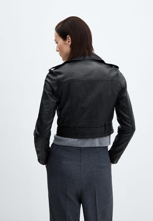 MANGO - Jacket minnie - black