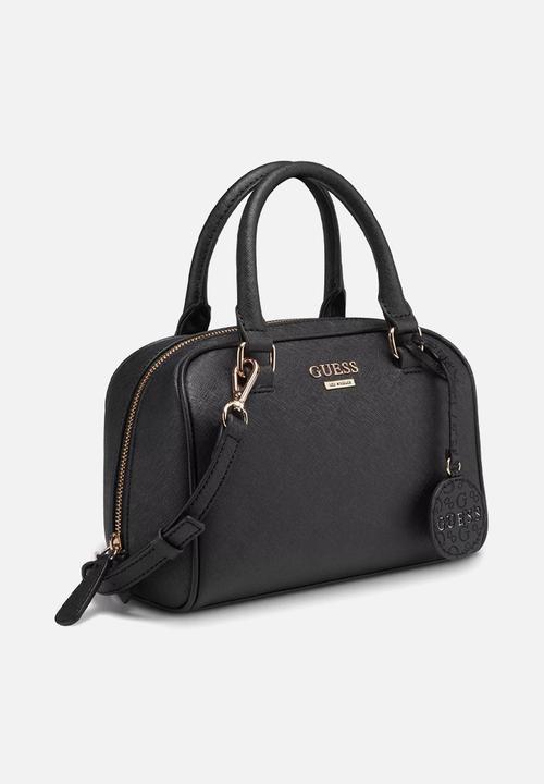 GUESS - Ahb amarillo small satchel - black
