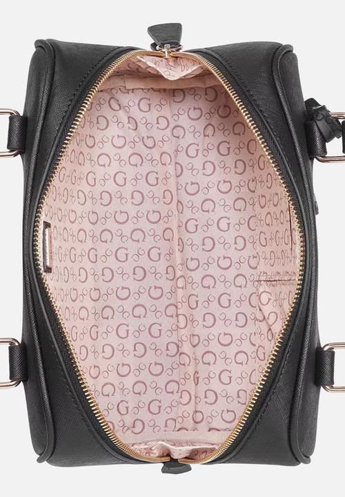 GUESS - Ahb amarillo small satchel - black