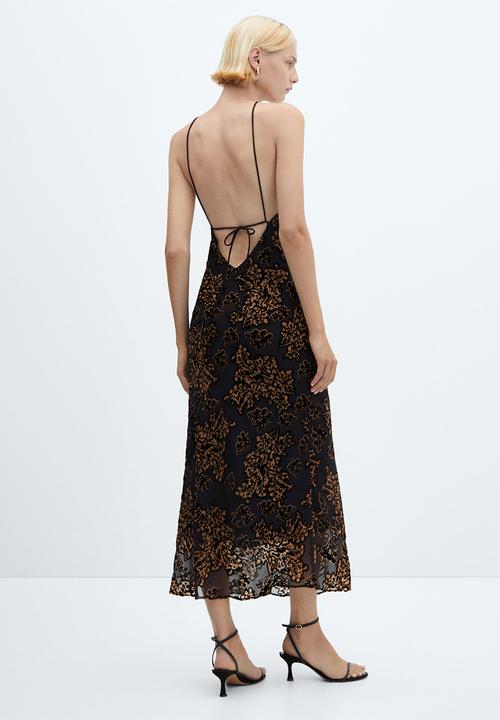 MANGO - Dress christy - black