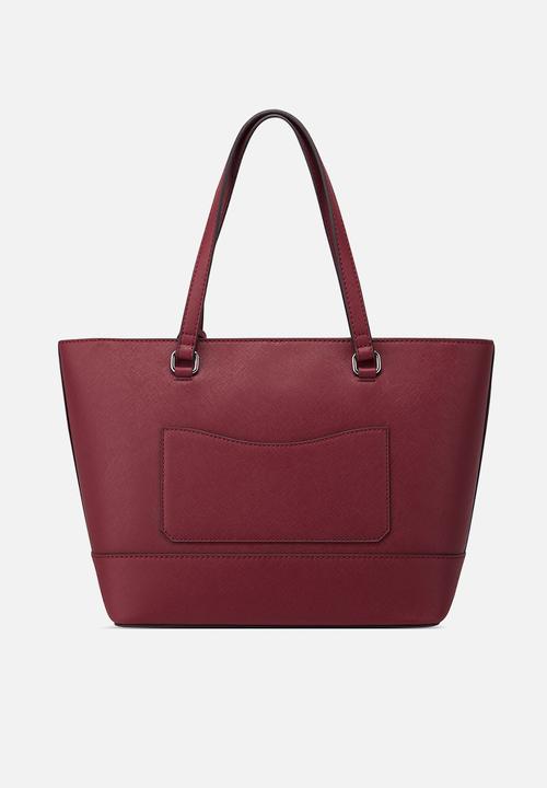GUESS - Ahb roxberry tote - burgundy