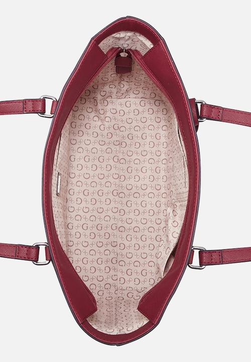 GUESS - Ahb roxberry tote - burgundy