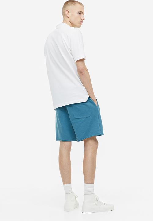 H&M - Regular fit sweatshorts - turquoise