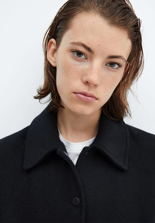 MANGO - Jacket harvard - navy