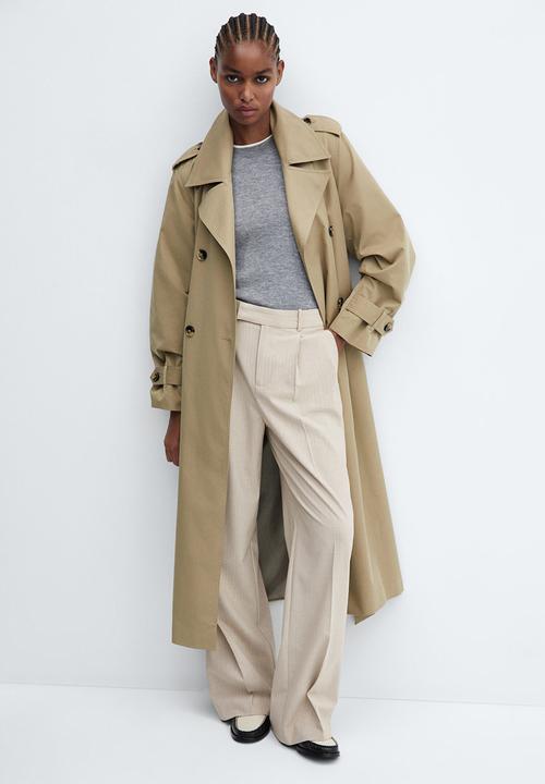 MANGO - Trousers ares - light beige