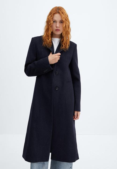 MANGO - Coat power - dark blue